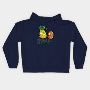 Friends in Summer Kids Hoodie